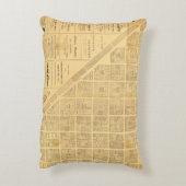 サンフランシスコのビジネス地図 アクセントクッション (裏面(縦))