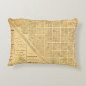 サンフランシスコのビジネス地図 アクセントクッション (裏面)