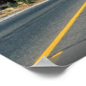 サンフランシスコのピーク、フラッグスタッフの再建、高速道路66 ポスター (角)