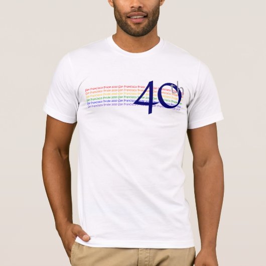 サンフランシスコのプライドの2010年のTシャツ Tシャツ (正面)