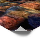 サンフランシスコのベイトレイルからゴールデンゲートブリッジ。 ポスター (角)