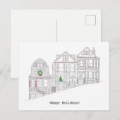 サンフランシスコのホリデーシーズンを祝おう シーズンポストカード (正面/裏面)