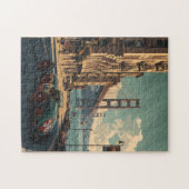 サンフランシスコのヴィンテージレーシングカー ジグソーパズル (横)