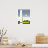 サンフランシスコのヴィンテージ旅行ポスター ポスター (キッチン)