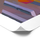 サンフランシスコのヴィンテージ旅行ポスター ポスター (角)