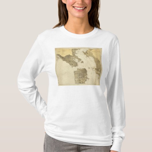 サンフランシスコの入口、カリフォルニア2 Tシャツ (正面)