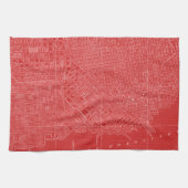 サンフランシスコの図 キッチンタオル (横)