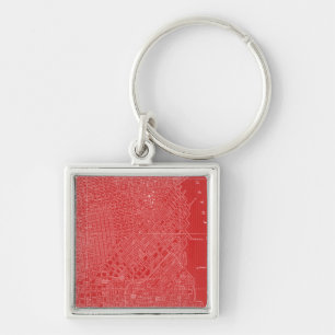 サンフランシスコの図 キーホルダー