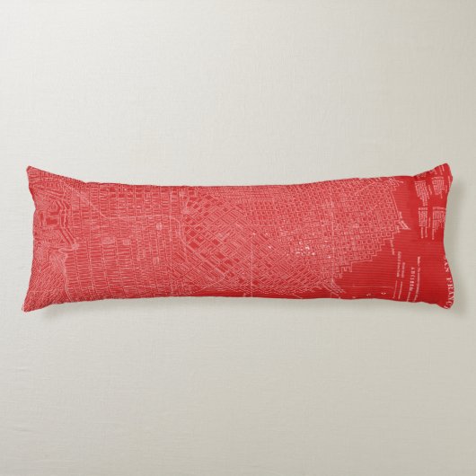 サンフランシスコの図 ボディピロー (正面)