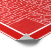 サンフランシスコの図 ポスター (角)