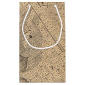 サンフランシスコの地図 スモールペーパーバッグ (裏面)