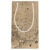 サンフランシスコの地図 スモールペーパーバッグ (正面)