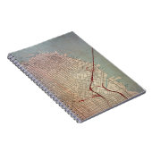 サンフランシスコの地形図 ノートブック (右側)