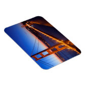 サンフランシスコの夜明けとゴールデンゲートブリッジ。 マグネット (右側)