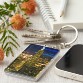 サンフランシスコの夜眺め。 キーホルダー (正面右)