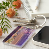 サンフランシスコの新年の花火 キーホルダー (正面右)