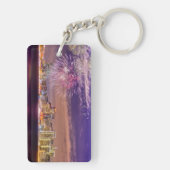 サンフランシスコの新年の花火 キーホルダー (裏面)