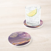 サンフランシスコの新年の花火 コースター (側面)