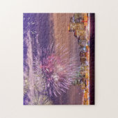 サンフランシスコの新年の花火 ジグソーパズル (縦)