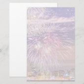 サンフランシスコの新年の花火 便箋 (正面/裏面)