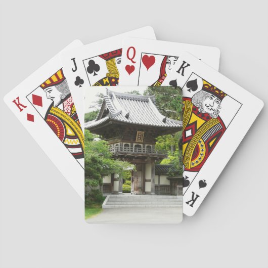 サンフランシスコの日本庭園 トランプ (裏面)