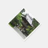 サンフランシスコの日本式庭園 スタンダードカクテルナプキン (角)
