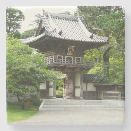 サンフランシスコの日本式庭園 ストーンコースター (正面)