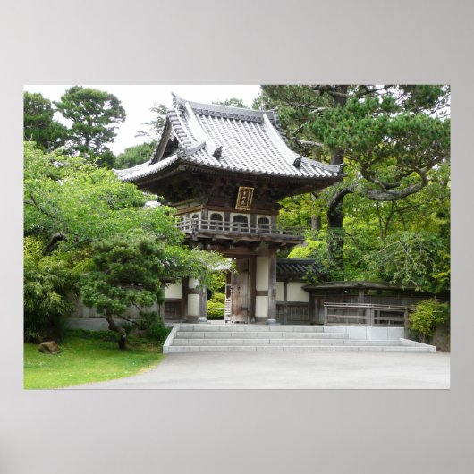 サンフランシスコの日本式庭園 ポスター (正面)