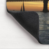 サンフランシスコの日没 マウスパッド (コーナー)