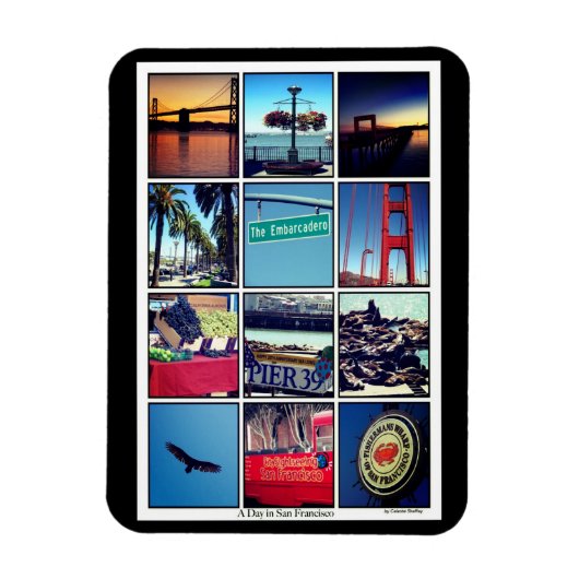 サンフランシスコの日 マグネット (縦)