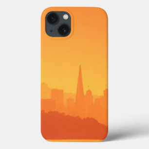 サンフランシスコの明るい日没 iPhone 13ケース