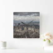 サンフランシスコの時間 スクエア壁時計 (ホーム)