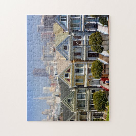 サンフランシスコの有名なレディ色彩の鮮やかズ ジグソーパズル (縦)