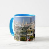 サンフランシスコの有名なレデ色彩の鮮やかィーズ マグカップ (正面左)