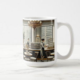サンフランシスコの洗練されたカフェ コーヒーマグカップ