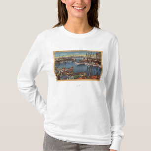 サンフランシスコの漁師のカリフォルニアの漁船隊 Tシャツ