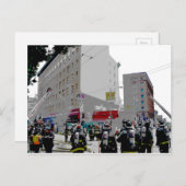 サンフランシスコの火災 ポストカード (正面/裏面)