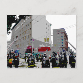 サンフランシスコの火災 ポストカード