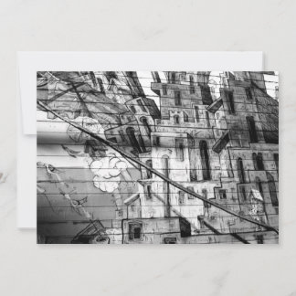 サンフランシスコの白黒グラフィティ