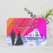 サンフランシスコの眺めの日付カードを救って下さい セーブザデート (スタンド正面)