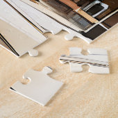 サンフランシスコの美しいペンとインクのスケッチ ジグソーパズル (側面)