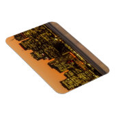 サンフランシスコの美しい夕日 マグネット (右側)