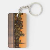 サンフランシスコの美しい日没 キーホルダー (裏面)