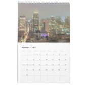 サンフランシスコの街並み カレンダー (2月 2027)