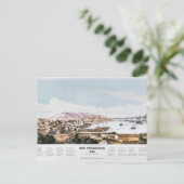 サンフランシスコの見解, 1849 ポストカード (スタンド正面)