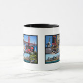 サンフランシスコの象徴的アトラクション マグカップ (中央)