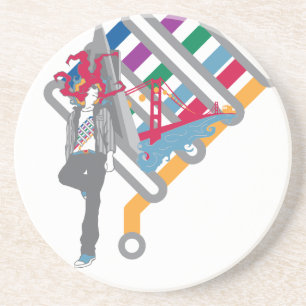 サンフランシスコの風景 コースター