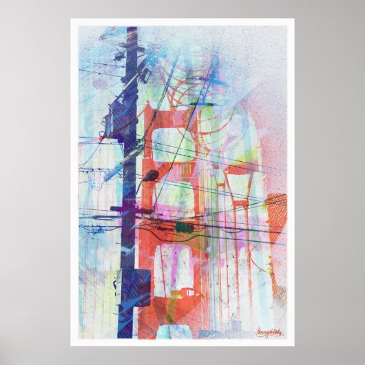 サンフランシスコの魔法電気ゴールデンゲート ポスター (正面)