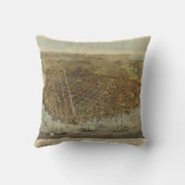 サンフランシスコの鳥目眺め クッション (裏面)