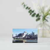 サンフランシスコの鳥瞰図 名刺 (スタンド正面)